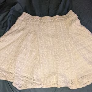 NWT IRO white lace a-line/full skirt size 40 (8) US
